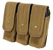 Porta Cargador Triple Condor Ak/m4 Color Coyote | Envío gratis