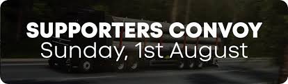 Week 30 of the year. Patreon Supporters Convoy Sunday 1st August 2021 Truckersmp