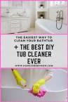 Easy Ways to Clean Tough Stains from a Bathtub - How