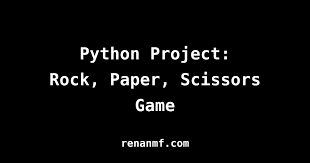 In this game, there is a list of words present, out of which our interpreter will choose 1 random word. Python Project Rock Paper Scissors Game Guessing Games Paper Rock Paper Scissors