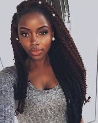 Black And White Braids On Dark Skin Pin By Amber On My Dear Black Skin I Love You Natural Hair Styles Beautiful Dark Skin Dark Skin Women