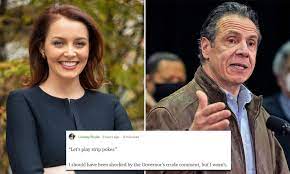 One wrong submitted to, another follows. Andrew Cuomo S Former Aide Says Governor Asked Her To Play Strip Poker Daily Mail Online
