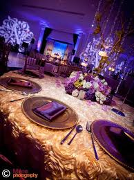 Sandip I Like The Purple Here Too Because It S A Deep Color Suhaag Garden Reception E1 Purple Wedding Decorations Purple And Gold Wedding Wedding Decorations
