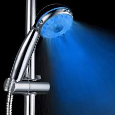 3 Color Temperature Sensor Control Led Shower Head Led Shower Head Shower Heads Led Lights