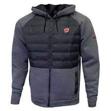 Wisconsin Badgers Black Columbia Northern Comfort Jacket Uwshop Com