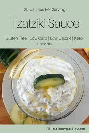 New User Gifts Low Calorie Sauces Low Calorie Appetizers Tzatziki Sauce