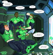 Rule34 - If it exists, there is porn of it  green lantern, guy gardner,  hal jordan, john stewart, kyle rayner  8238670