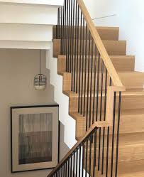 Here Are Refinish Stair Railing Ideas For Your Cozy Home Modern Staircase Staircase Design Staircase Makeover