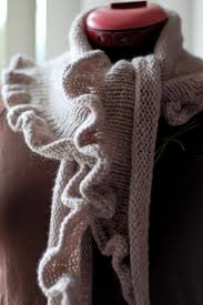 Easy oversized cozy scarf knit in sections of slipped stitch texture alternating with stockinette. Beyond The Rectangle 10 Creative Knit Scarf Designs