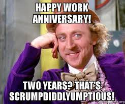 Free and funny anniversary ecard: 46 Grumpy Cat Approved Work Anniversary Memes Quotes Gifs