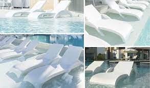 Yo you heard that new track from sandstorm, yea that track's off the ledge! Wovenlook In Pool Chaise Reclining Tanning Lounger Pair