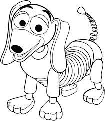 Slinky dog is a supporting character in the toy story franchise. Slinky Dog Silhouette Character Wall Art Sticker Vinyl Decal Girls Boys Kids Bedroom Sc Desenho Toy Story Paginas Para Colorir Da Disney Paginas Para Colorir