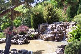 Rock Waterfall At Lyndale Park Peace Garden At Lake Harriet Back Up Option City Garden Rock Waterfall Rock Garden