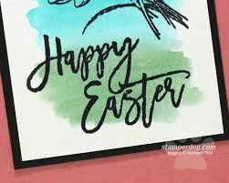 Check spelling or type a new query. Watercolor Easter Card Idea Stampin Up Demo Ann M Clemmer Stamper Dog Card Ideas