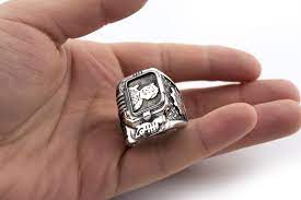 100 Handmade Sterling Silver Ring From The Fallout Game Pip Boy Fallout 76 Fallout Diamond Fashion Jewelry Handmade Sterling Silver Rings Geek Earrings