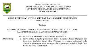 Nomor surat keputusan kepala sekolah. Doc Download Contoh Surat Keputusan Sk Kepala Sekolah