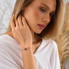 Evil Eye Bracelet, 14K Real Gold Evil Eye Bracelet, Sparkly Eye Bracelet,  Dainty Initial Eye Bracelet, Minimalist Cable Chain Eye Bracelet