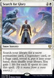 Find all the cards of the game, easily searchable. Search For Glory Kaldheim Standard Card Kingdom
