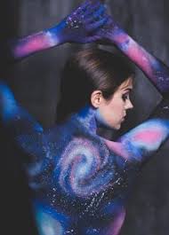 Galaxy Makeup Pesquisa Google Body Art Painting Body Painting Human Body Art