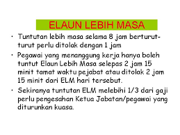 Panduan tuntutan elaun tugas memandu kenderaan rujukan 1. Tuntutan Elaun Lebih Masa Elaun Pemangkuan Dan Elaun