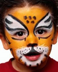 Kinderschminken Tiger Kinder Schminken Kinderschminken Tiger Schminken