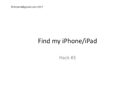 If you want to sell, give away, or trade in your iphone, or you need to send it in for service, then you will need to turn off find my iphone. Hack 3 Find My Iphone