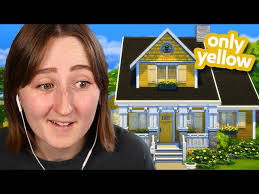 building in the sims, but i can only use YELLOW