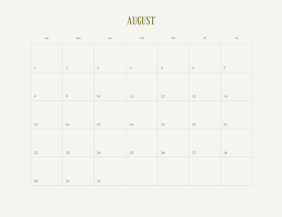 We are now releasing our daily planner for 2021, so you can stay up to date with your busy life each and every minute of each and every day. 30 Beautiful Printable August 2021 Calendars For Free Onedesblog