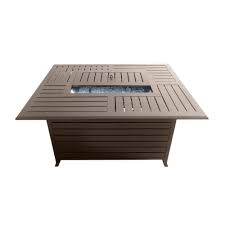 Maybe you would like to learn more about one of these? Az Patio Heaters 49 5 In Rectangle Slatted Aluminum Firepit In Bronze Fs 1010 T 12 The Home Depot Rectangular Fire Pit Propane Fire Pit Table Fire Pit Table