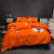 Burnt Orange Orange Bedding