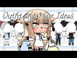 See more ideas about anime hair, how to draw hair, manga hair. Outfit And Hair Ideas Gacha Life Youtube