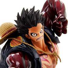 one piece scultures big banpresto colosseum special gear fourth monkey d luffy special color ver sculpted by the wi banpresto one piece figure well pictures