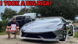 Car is in high demand. Monthly Payments And Insurance On A Lamborghini Huracan Costs How Much 28 Years Old Youtube