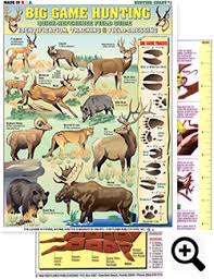 Big Game Hunting Charts From Tightlines Publications