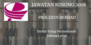 Jawatan Kosong Prolexus Berhad Februari 2018 Johor