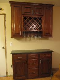 kitchen cabinet wine rack