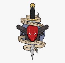 Gallery of cartoon style tattoos that can be filtered by subject, body part and size. Comic Red Hood Tattoo Hd Png Download Transparent Png Image Pngitem