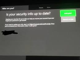 Hard reset the xbox one this will make it so you can now alter the date and time. Never Seen This Before Is This Common If You Havnt Ever Changed Your Password Or Is This An Issue And I Should Change My Password Xboxone