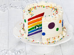 Video Un Gateau D Anniversaire Arc En Ciel Pour Fille Ou Garcon Gateau Rainbow Gateau Arc En Ciel Recette Gateau
