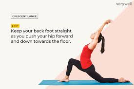 It is beneficial in strengthening and toning the muscles of the thighs and calves. How To Do Crescent Lunge Pose Anjaneyasana