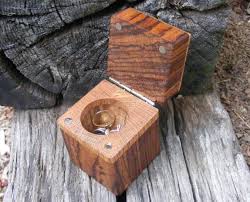 Looking for engagement ring boxes? Handmade Ring Box