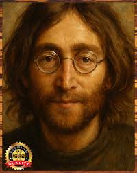 JOHN LENNON SIGNED ART