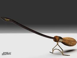 Even a muggle can make decorations that mimic the style of the wizarding world of hogwarts. Nestor Rios Harry Potter Broom