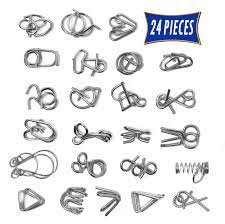 Level 10 excaliburr $ 224.99 add 44 reviews. Amazon Com Brain Teasers Metal Wire Puzzle Toys Assorted Metal Puzzle Toys For Gifts Party Favors Prizes Disentanglement Puzzle Unlock Interlock Toys Iq Puzzle Brain Teaser Set Of 24 Toys Games