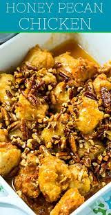 Honey Pecan Chicken Spicy Southern Kitchen Recipe Pecan Chicken Pecan Recipes Favorite Recipes Chicken