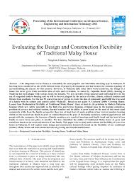 Check spelling or type a new query. Pdf Evaluating The Design And Construction Flexibility Of Traditional Malay House