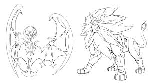 15 Impressionnant De Coloriage Lunala Photos In 2020 Pokemon Art Moose Art