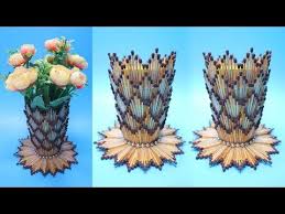 Vas Bunga Dari Korek Api Kayu Ide Kreatif Korek Kayu Vase With Matchsticks Flower Vase Diy Youtube Kreatif Kerajinan Natal Bunga Kertas