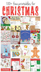 Welcome to our free christmas worksheets for kids page. 100 Free Christmas Printables Gift Of Curiosity