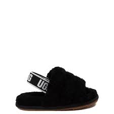 Ugg Fluff Yeah Slide Sandal Toddler Little Kid Black